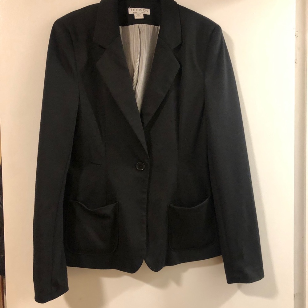 Cotton On Casual Black Blazer